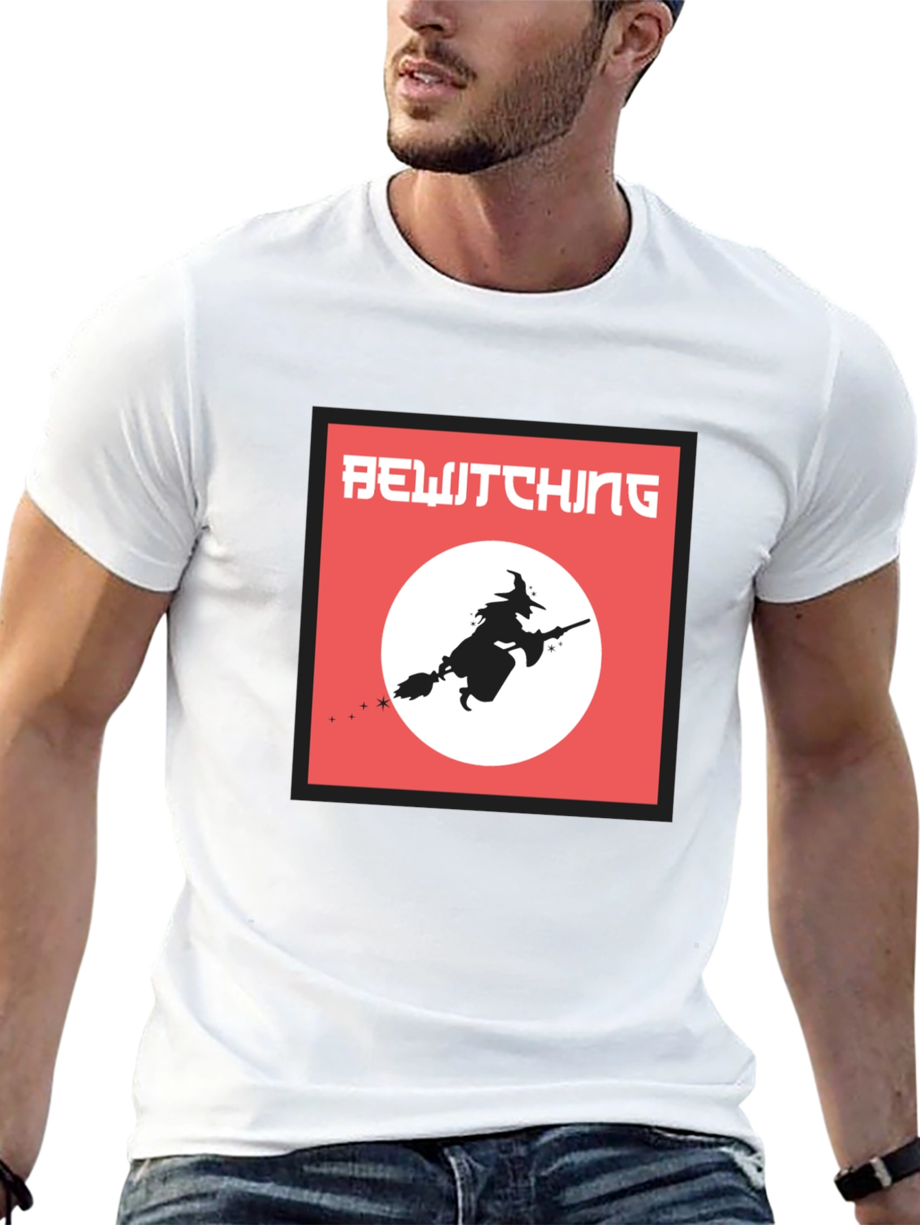 Bewitching Witch Halloween Graphic T-Shirt