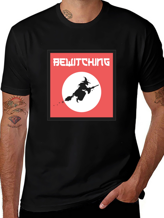 Bewitching Witch Halloween Graphic T-Shirt