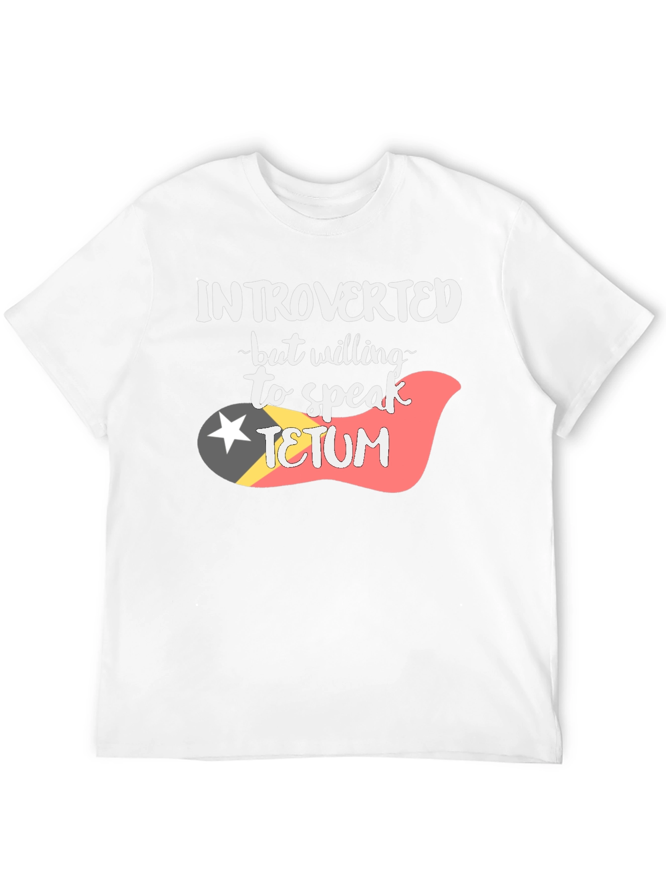 Introverted Tetum Language T-Shirt