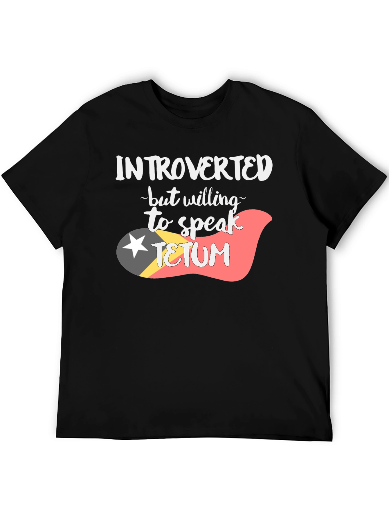 Introverted Tetum Language T-Shirt