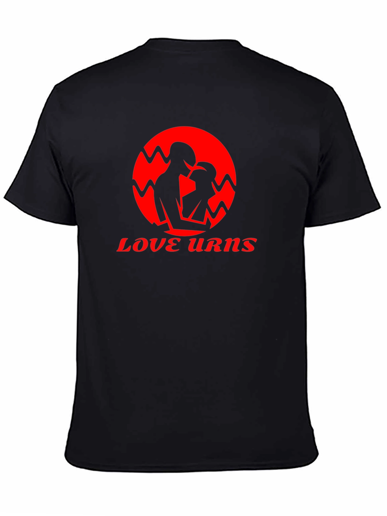 Love Urns Black Graphic T-Shirt