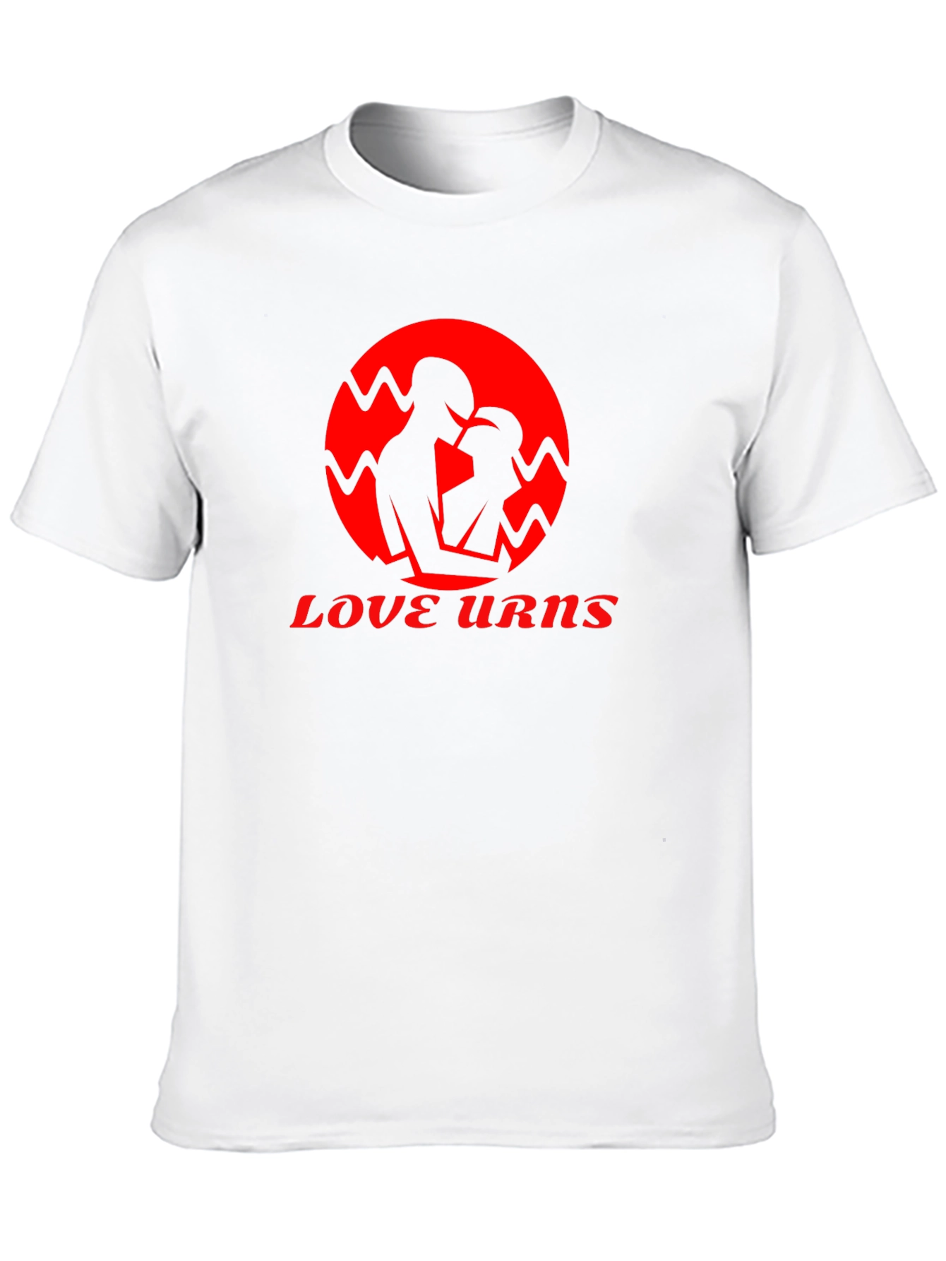 Love Urns Black Graphic T-Shirt