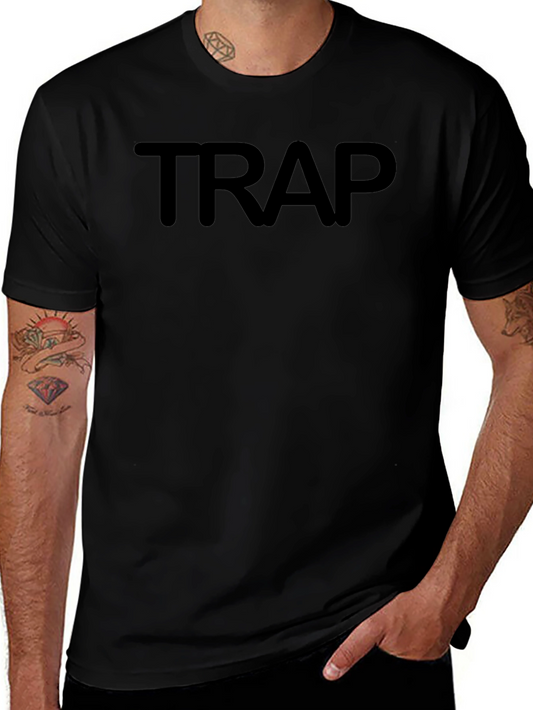 TRAP Bold Graphic Tee - Black