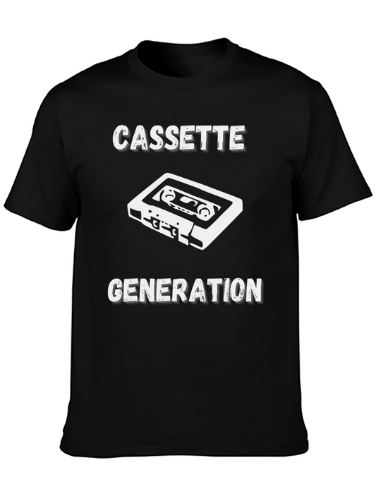 Cassette Generation T-Shirt - Retro Style