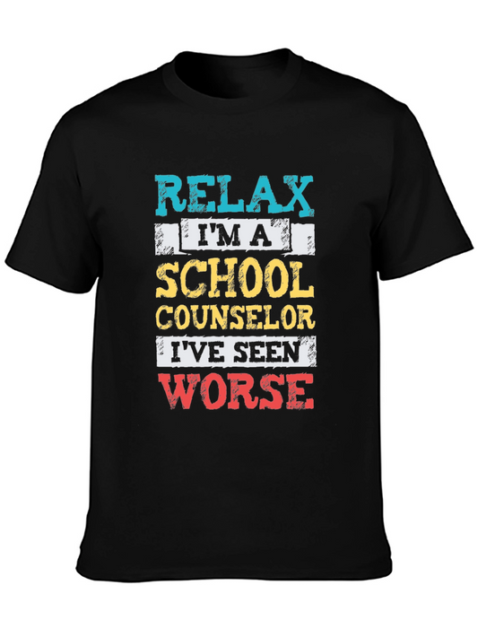 Relax School Counselor T-Shirt