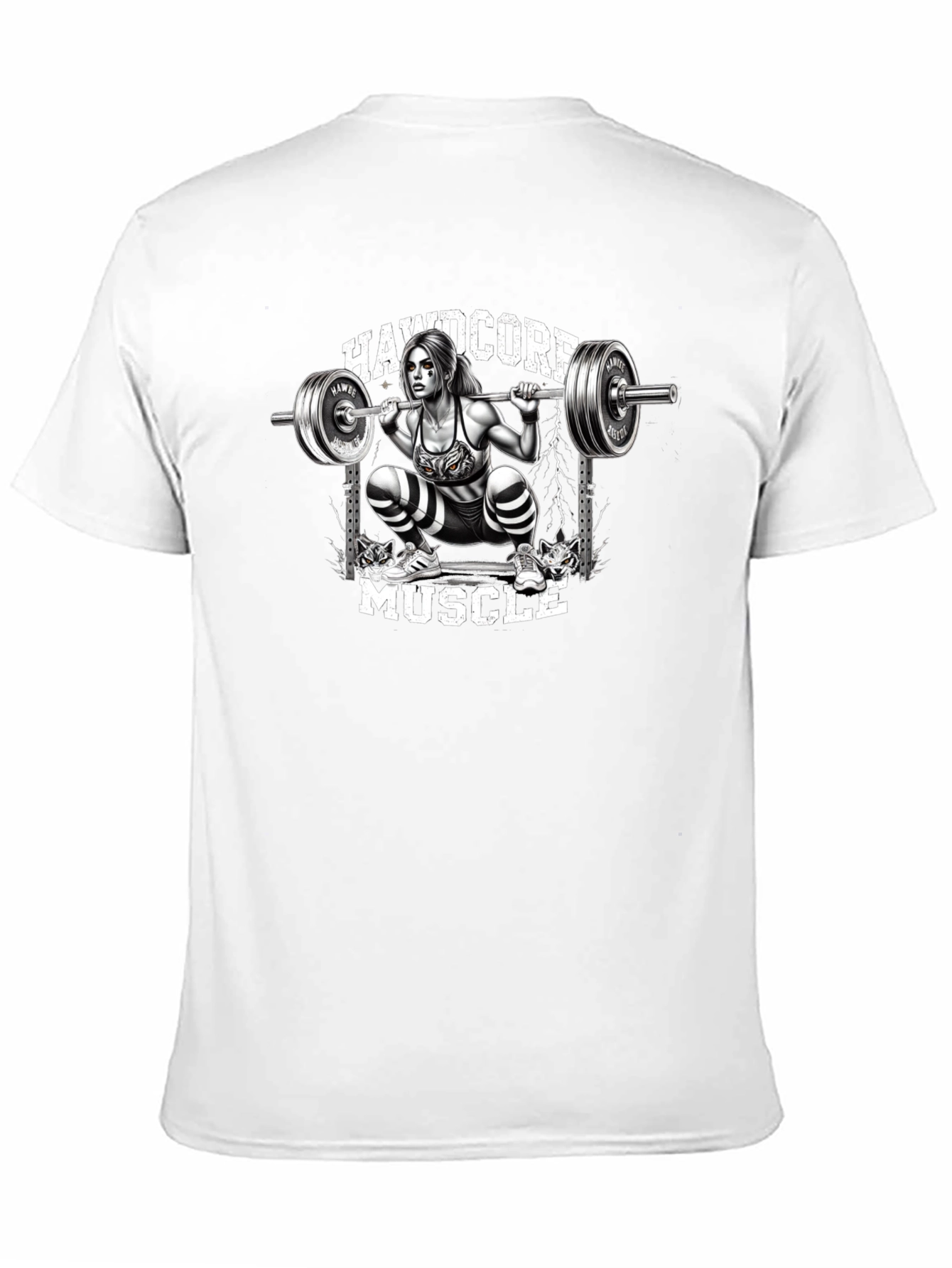 Hardcore Muscle Black T-Shirt