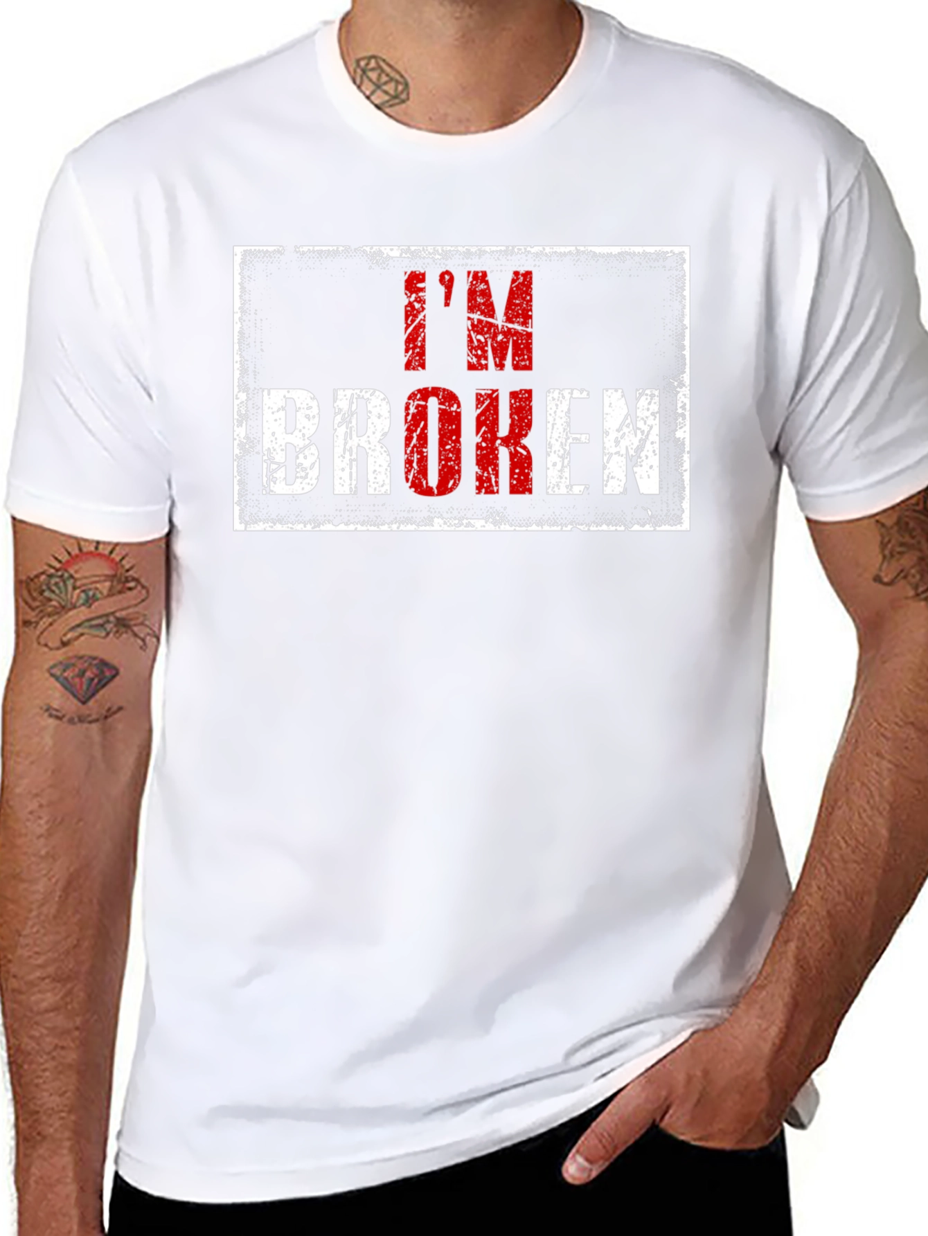 Im Broken Graphic T-Shirt