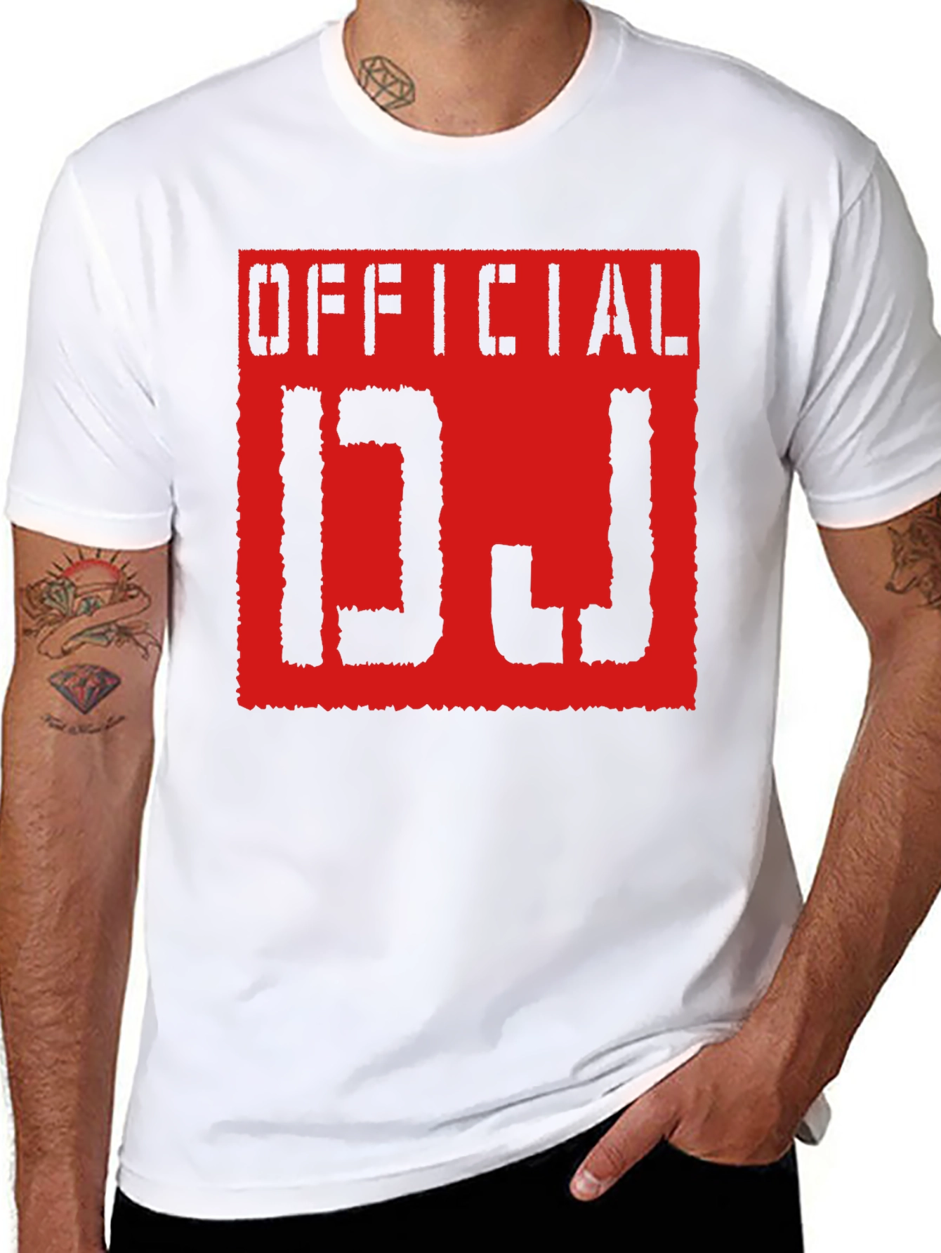 Official DJ Graphic Tee - Black