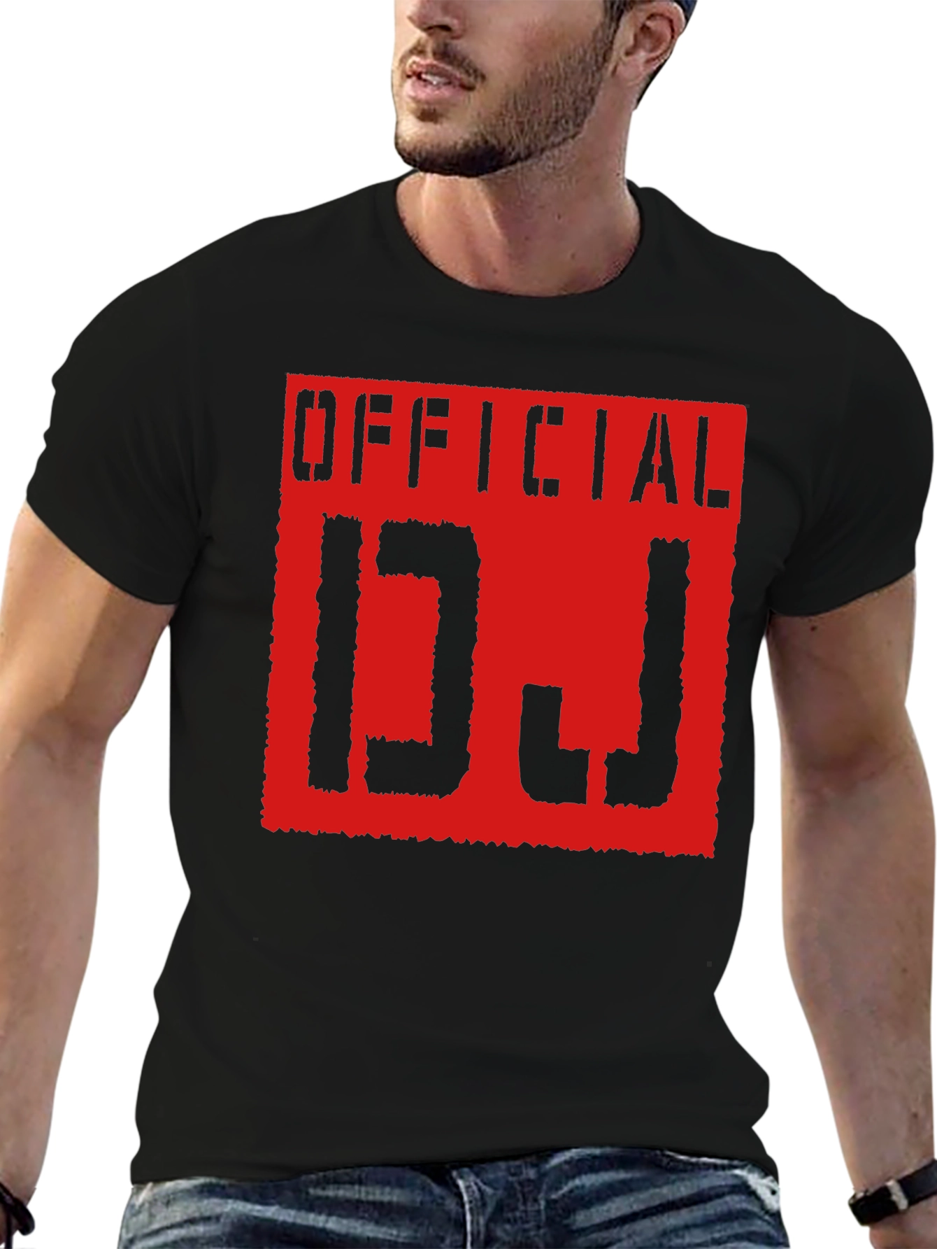 Official DJ Graphic Tee - Black