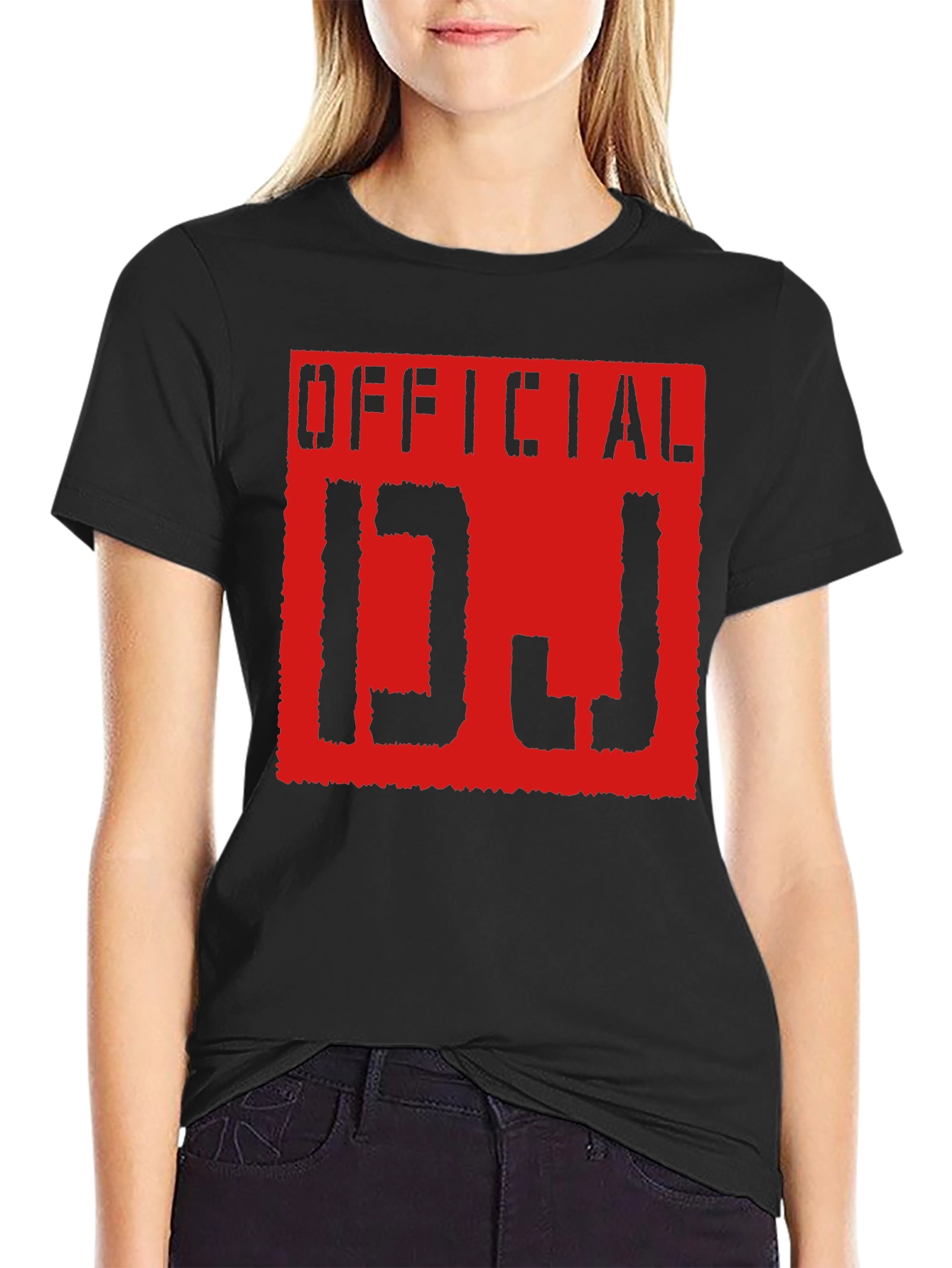 Official DJ Graphic Tee - Black