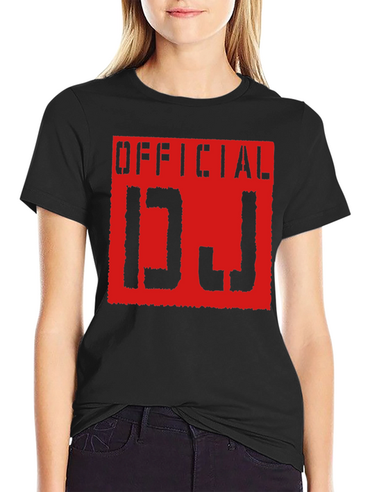 Official DJ Graphic Tee - Black
