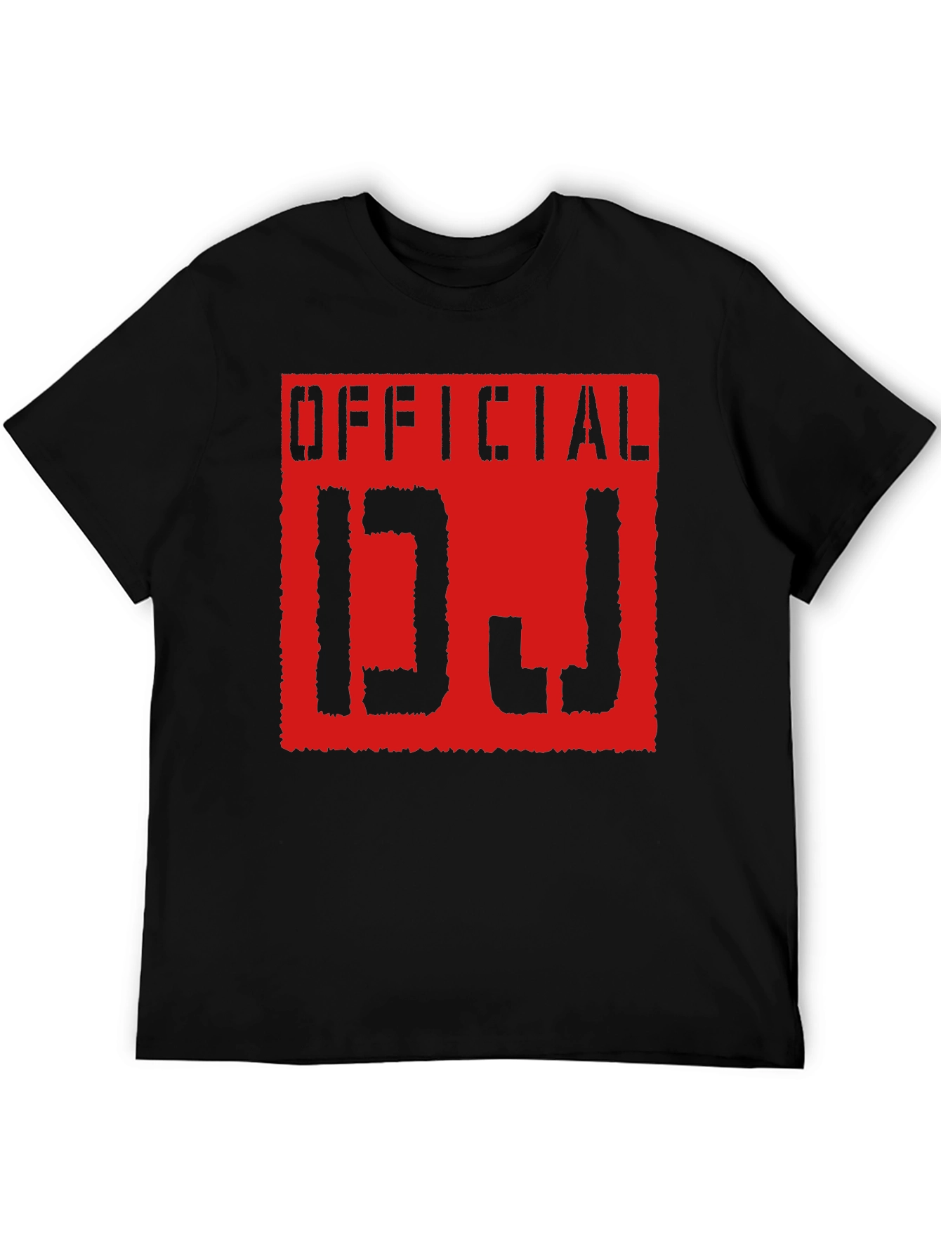 Official DJ Graphic Tee - Black