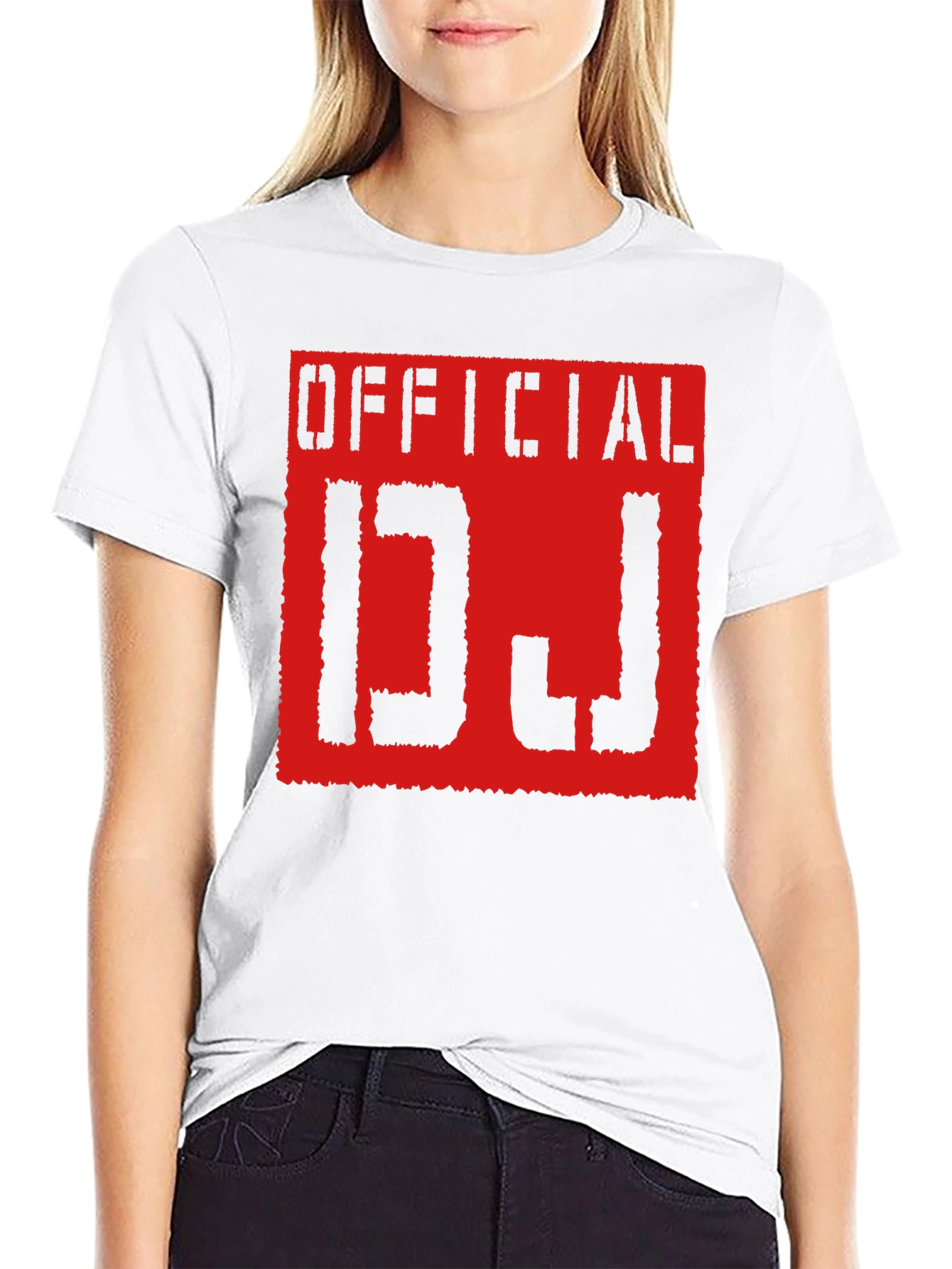 Official DJ Graphic Tee - Black
