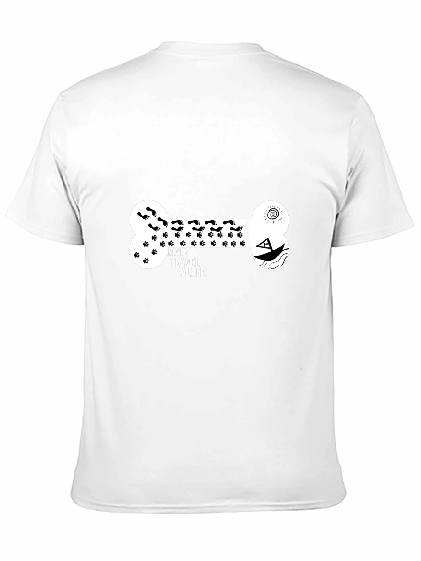 Never Travel Alone Graphic Tee