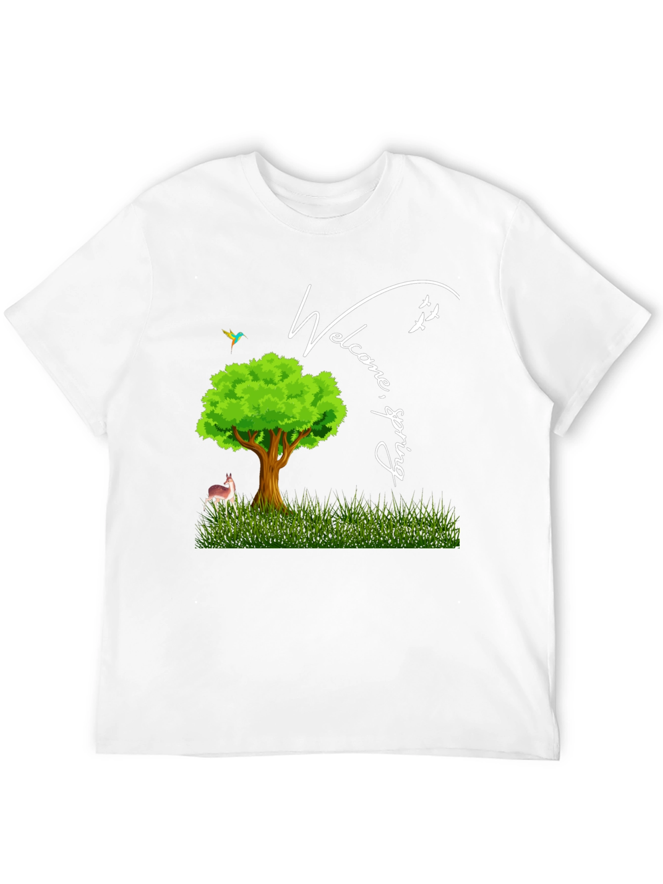 Welcome Spring Graphic T-Shirt