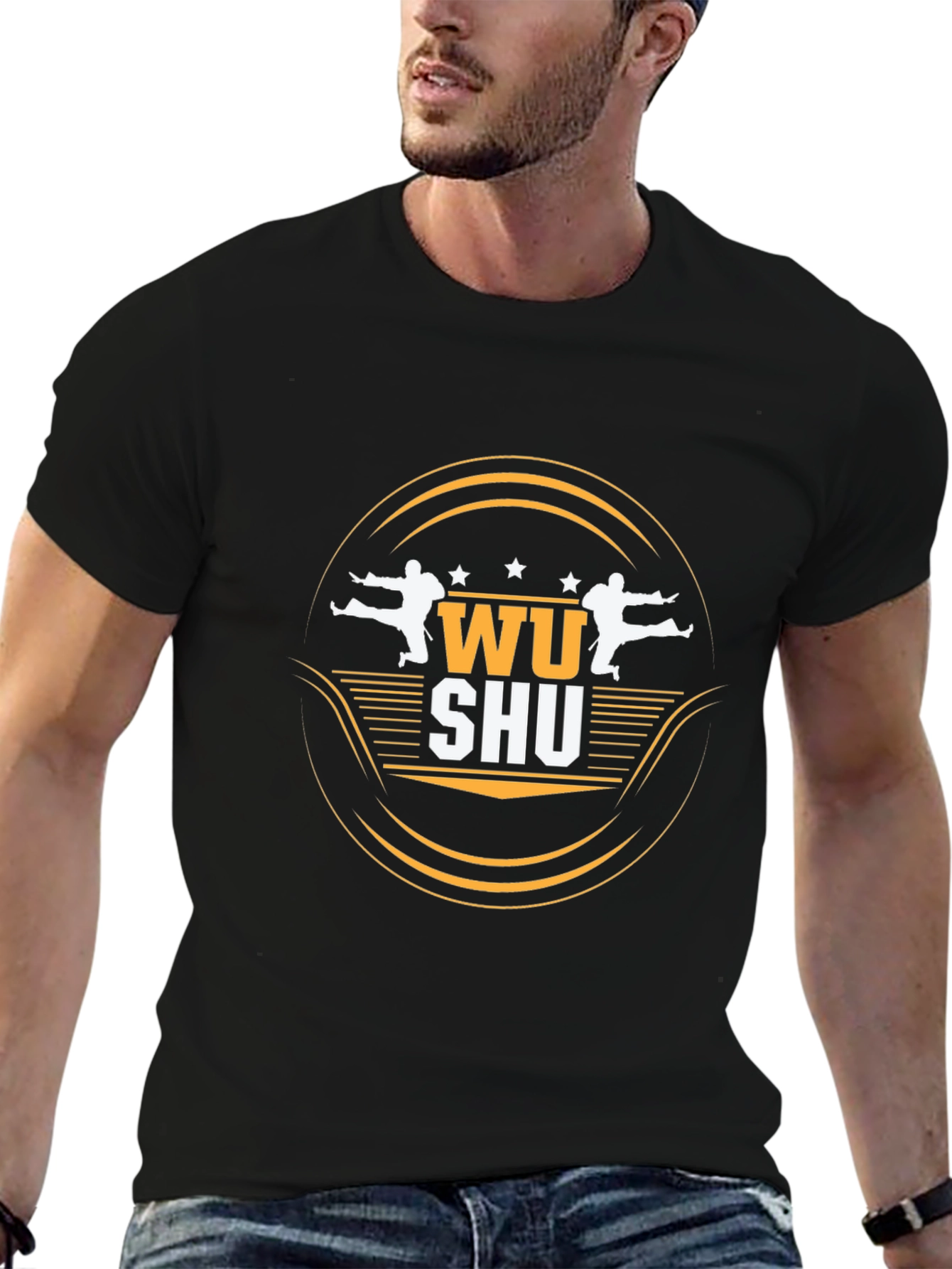 Wushu Martial Arts Graphic T-Shirt