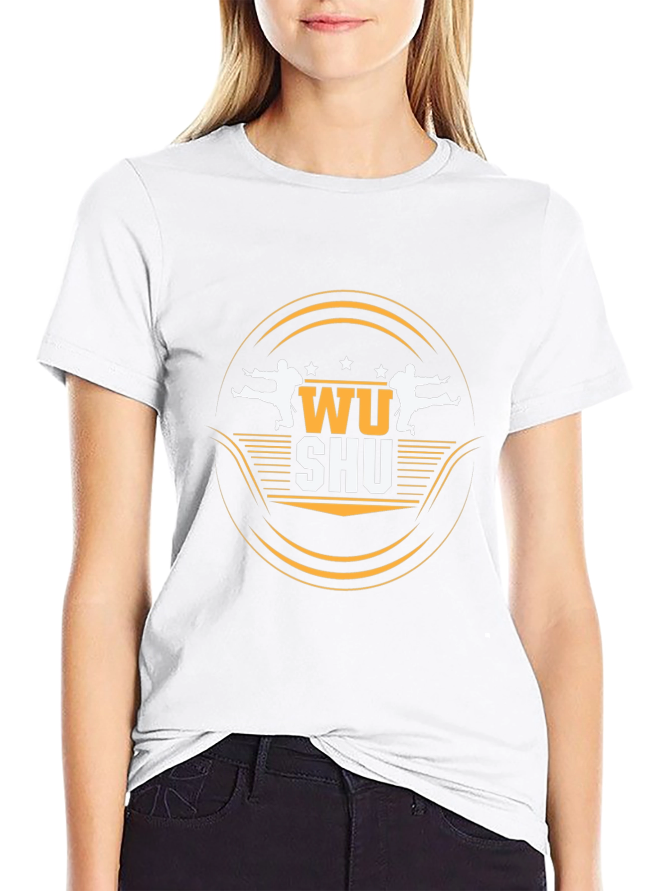 Wushu Martial Arts Graphic T-Shirt