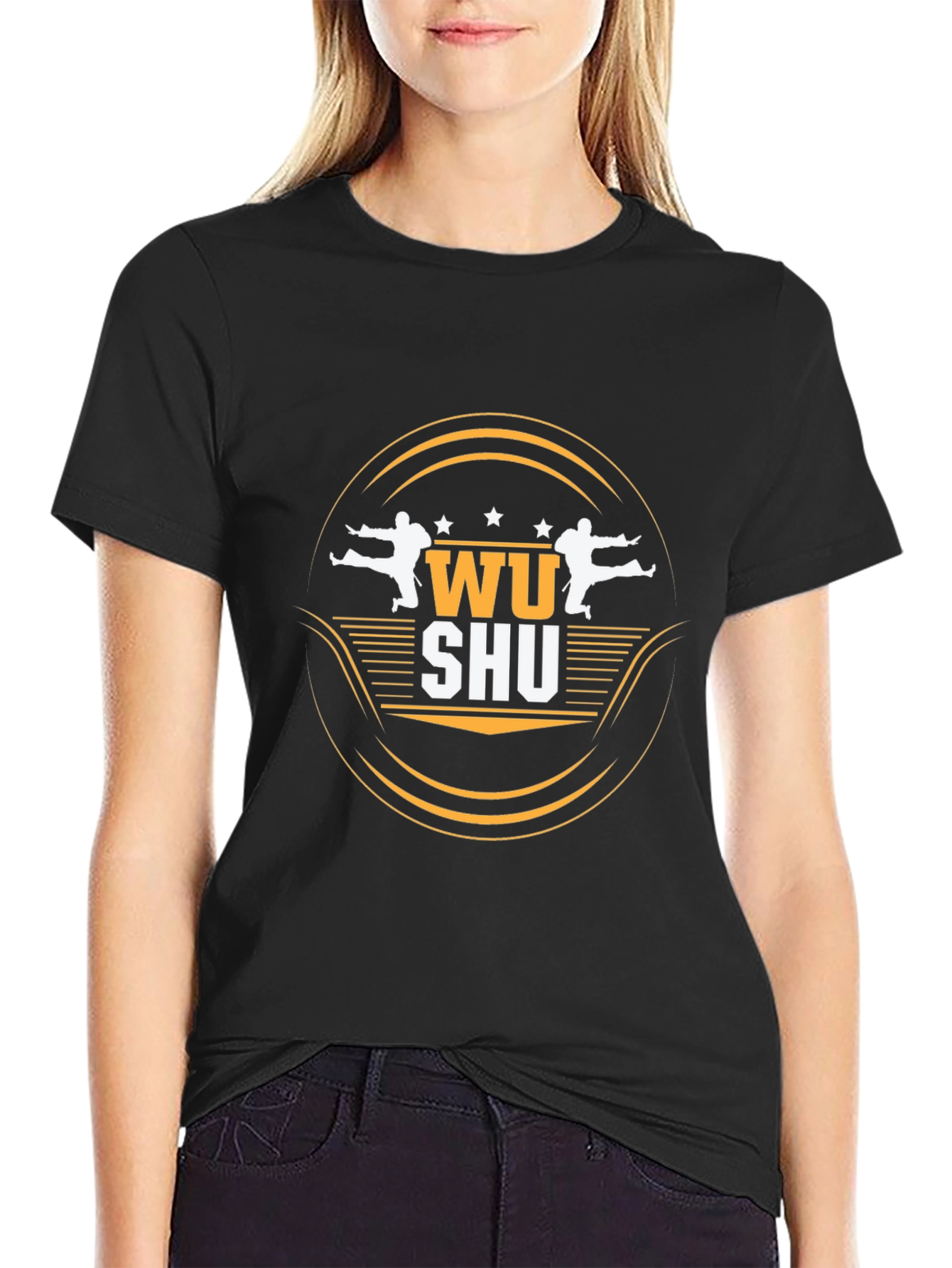 Wushu Martial Arts Graphic T-Shirt