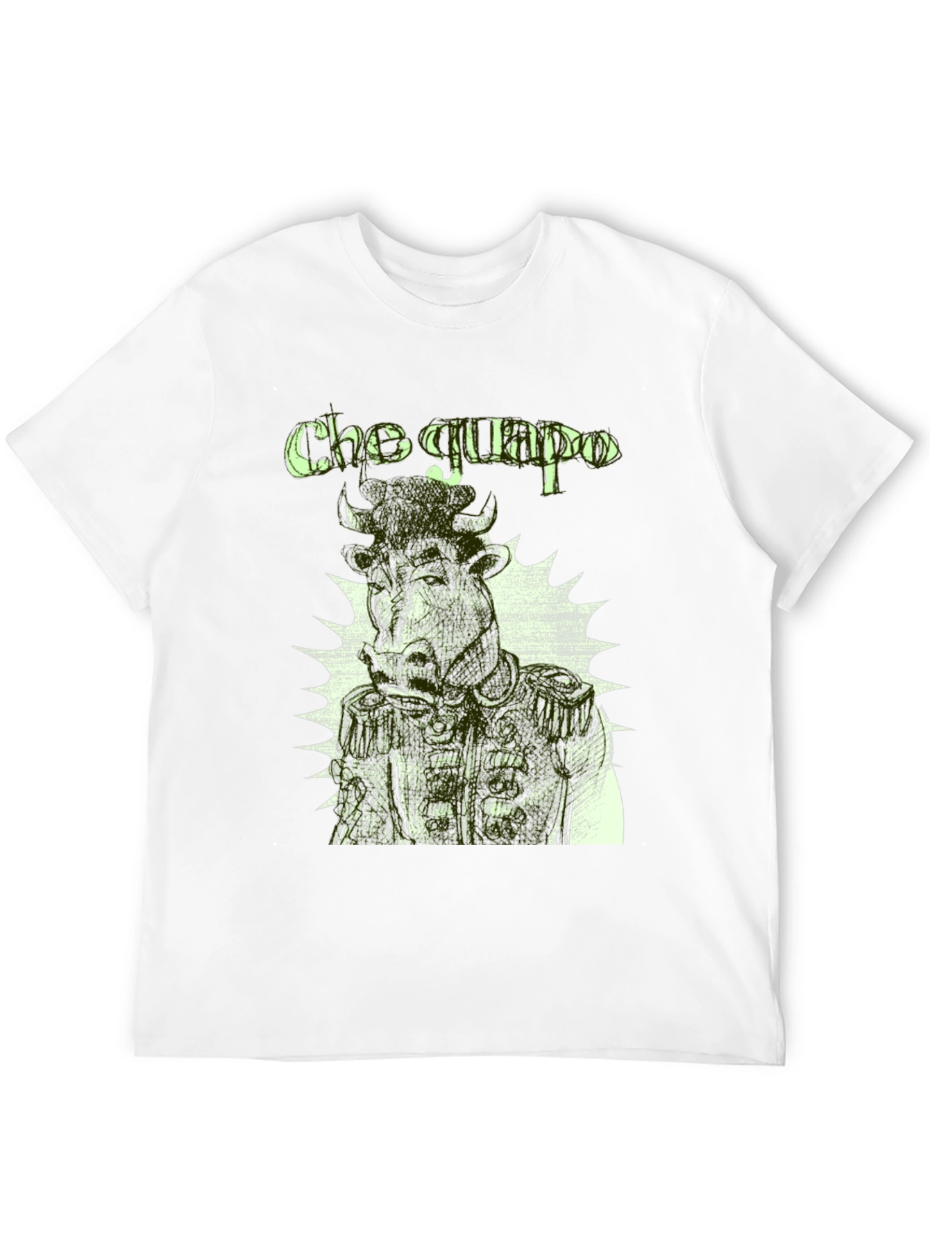 Cho Guapo Graphic Tee - Black Cotton T-Shirt