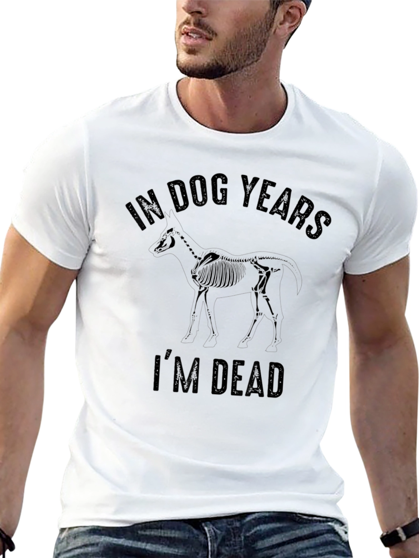 In Dog Years Im Dead Mens T-shirt