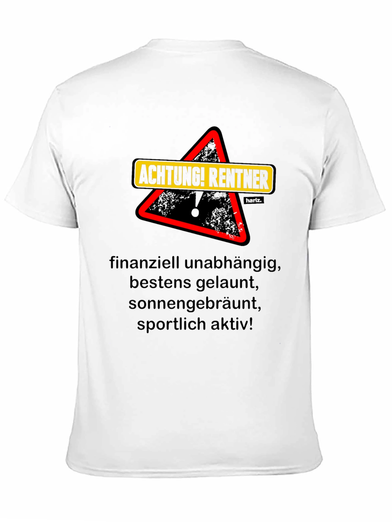 Achtung Rentner Graphic T-Shirt