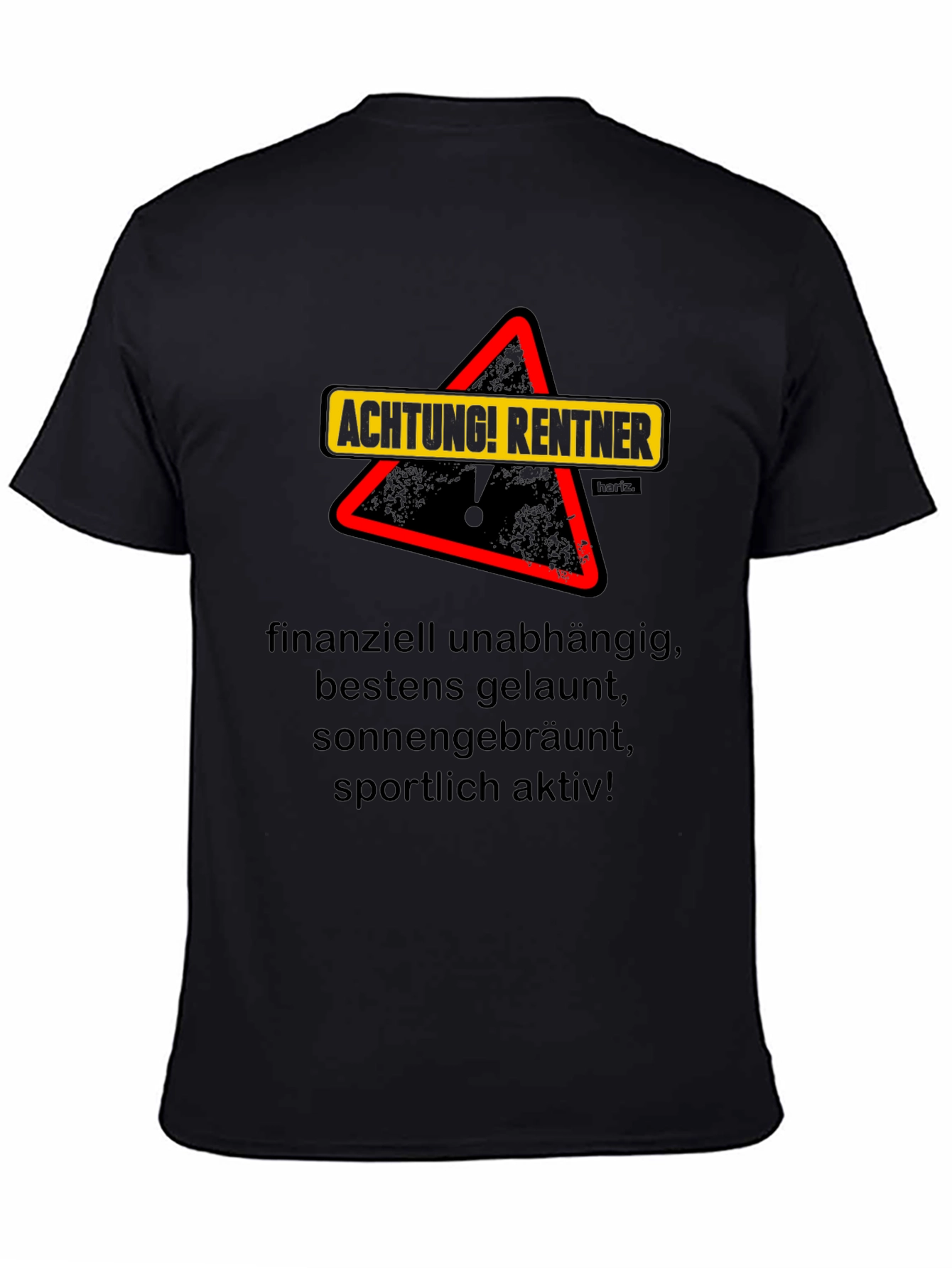 Achtung Rentner Graphic T-Shirt