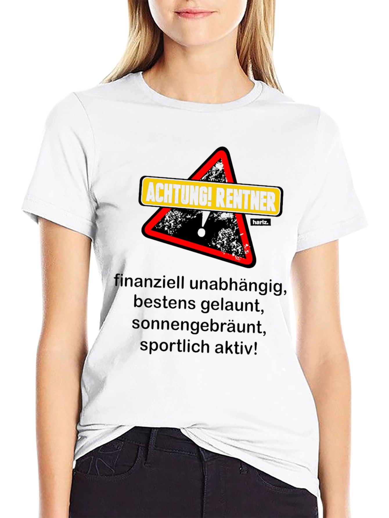 Achtung Rentner Graphic T-Shirt