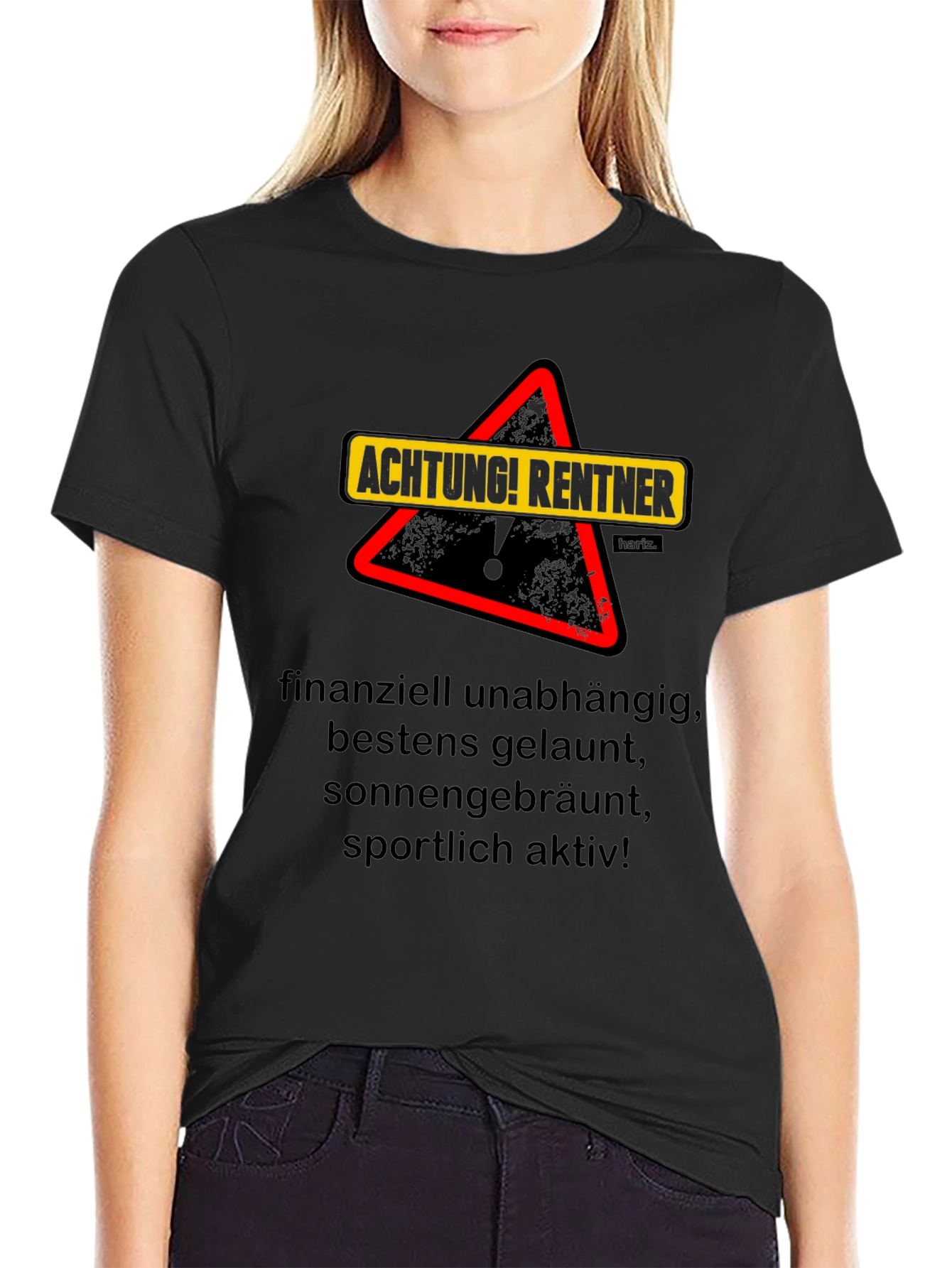 Achtung Rentner Graphic T-Shirt