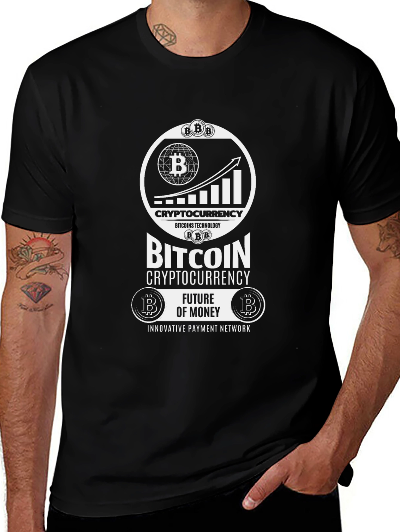 Bitcoin Crypto T-Shirt - Future of Money Tee