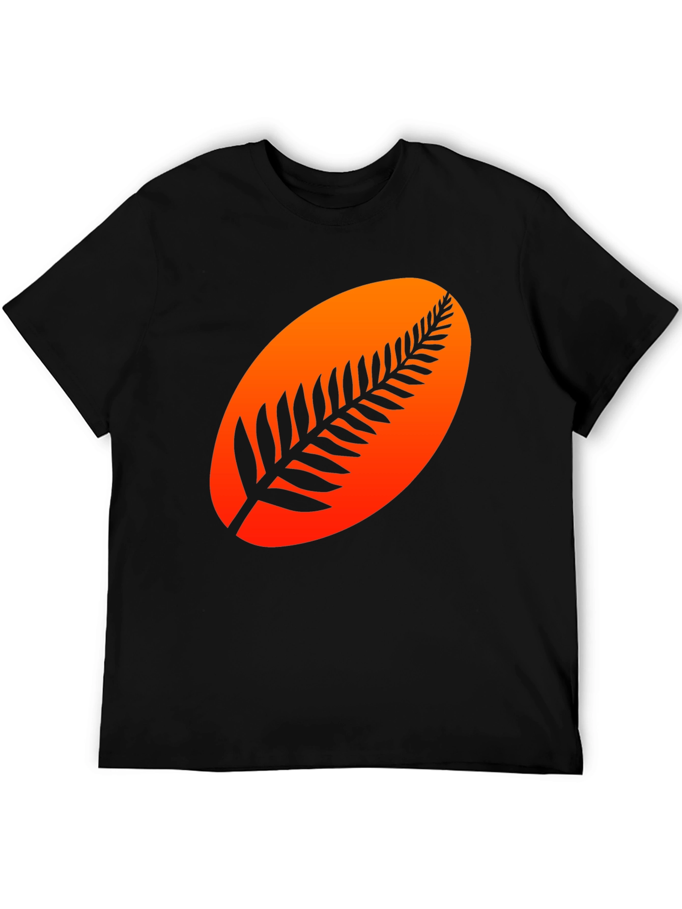 Stylish Black T-Shirt with Graphic Design