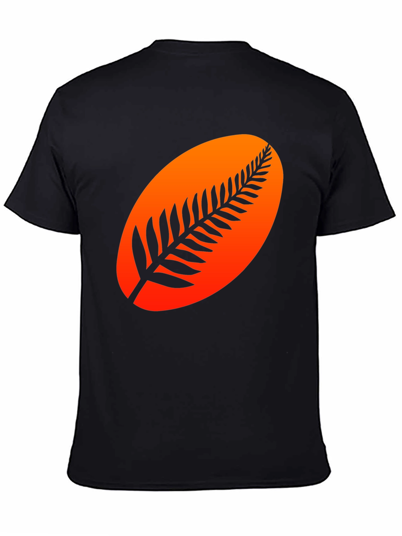 Stylish Black T-Shirt with Graphic Design