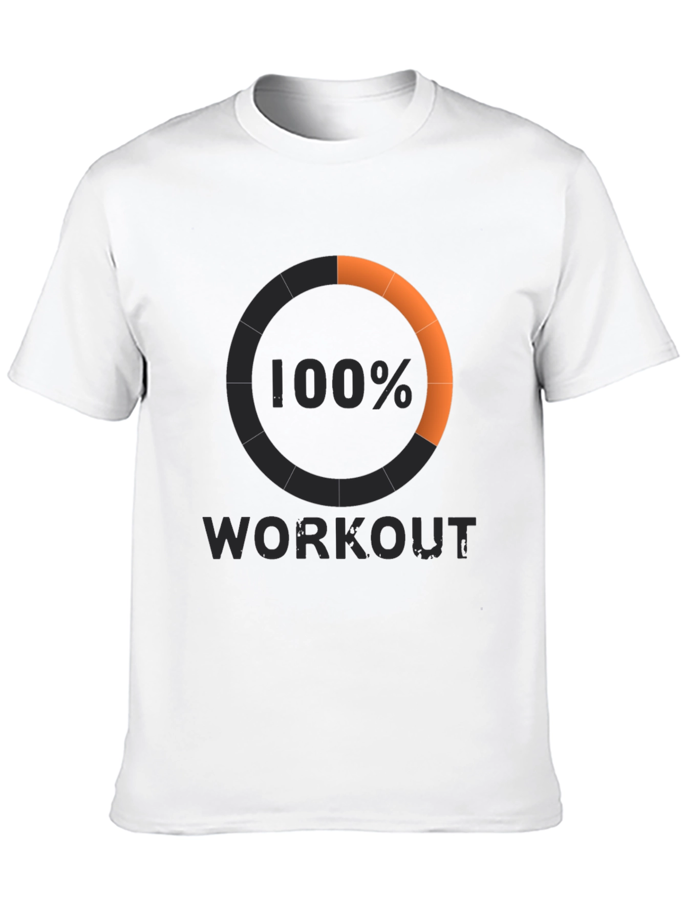 100% Workout Black T-Shirt