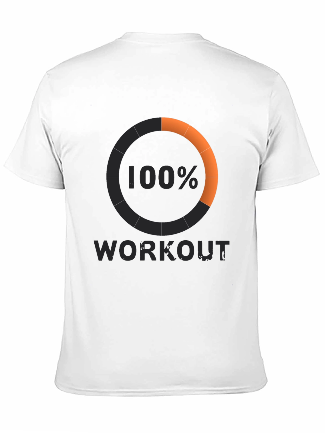 100% Workout Black T-Shirt