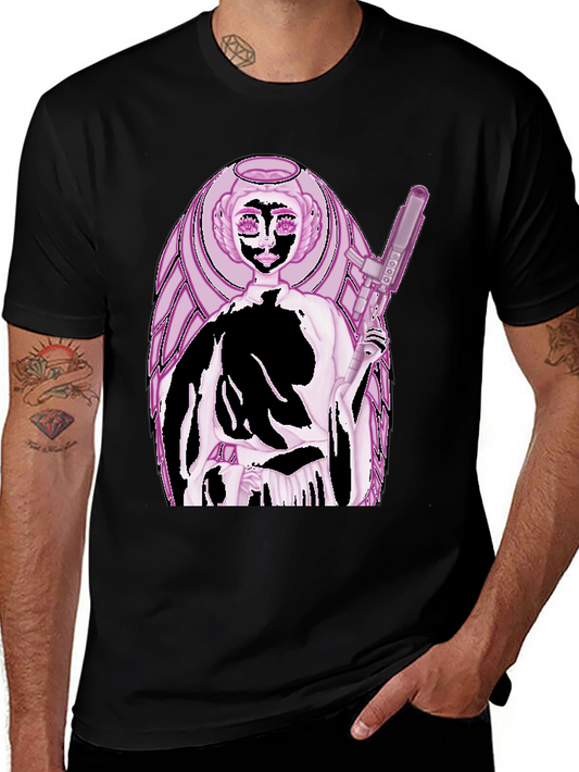 Leia Gunner Tee - Black Graphic T-Shirt