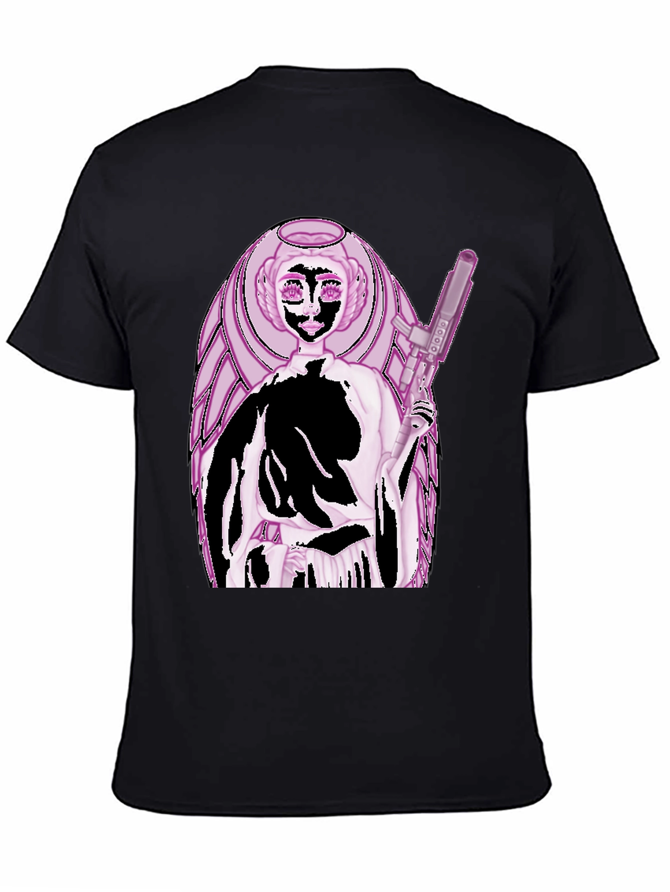 Leia Gunner Tee - Black Graphic T-Shirt