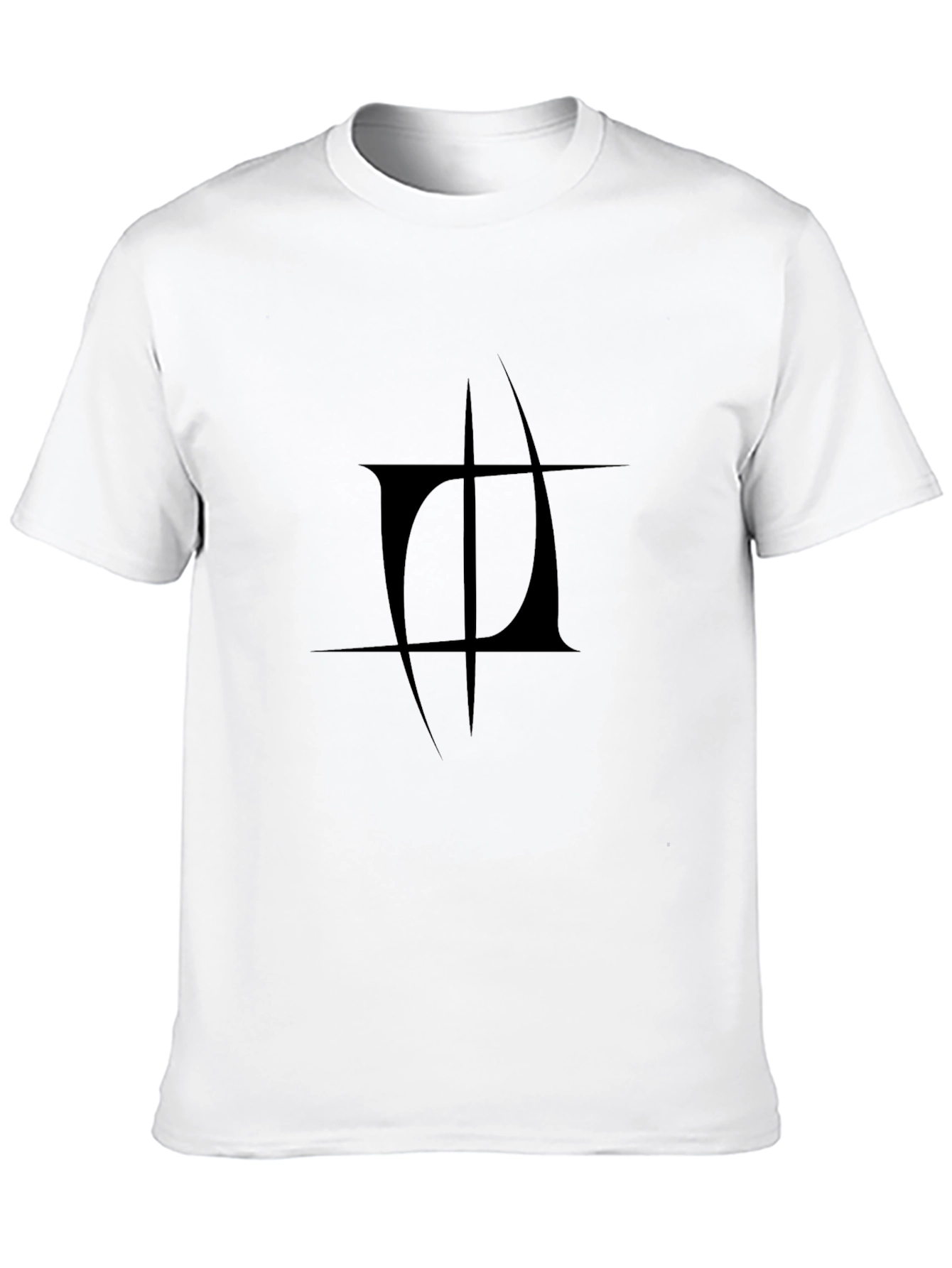 Modern Black Graphic Tee - Stylish & Unique Design
