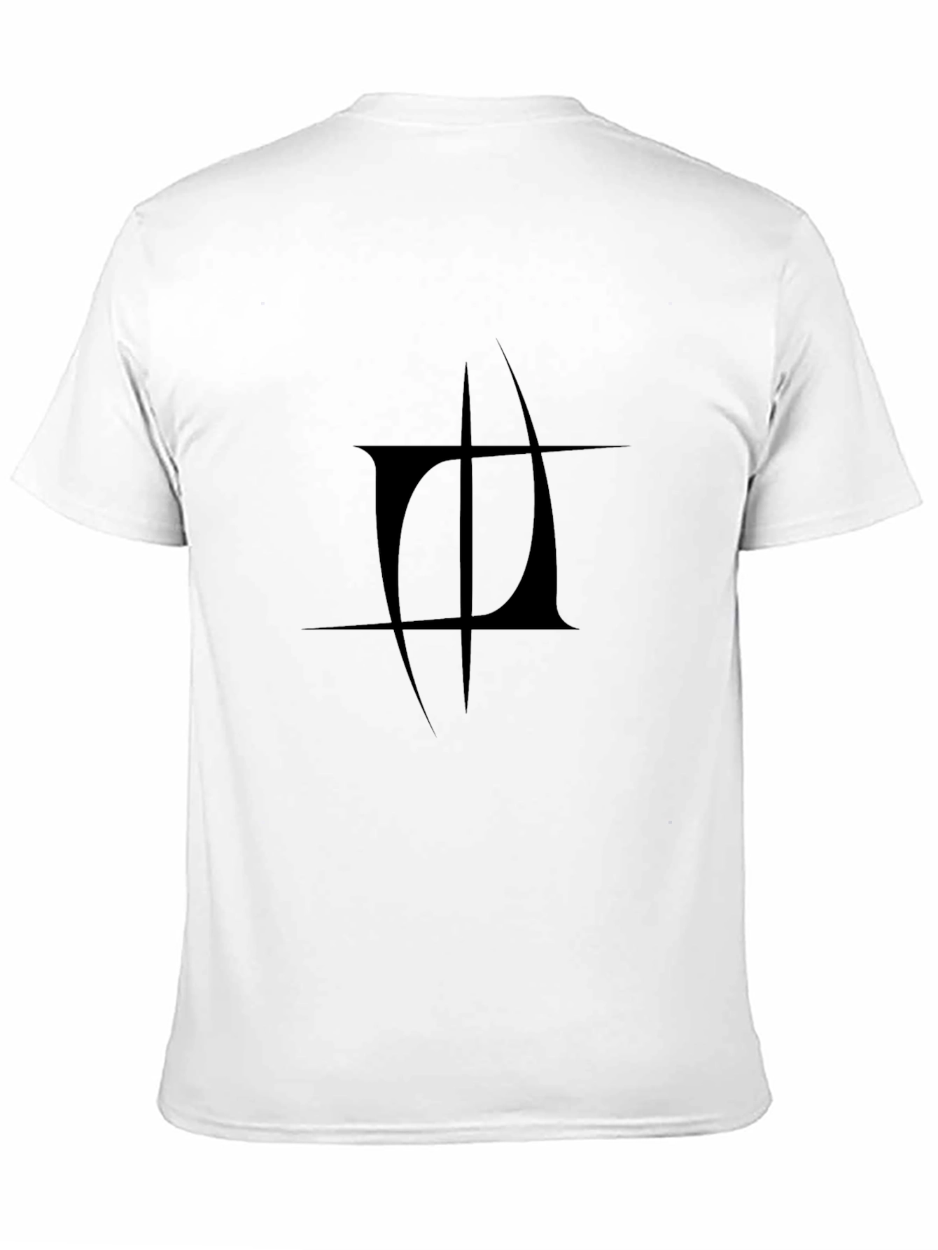 Modern Black Graphic Tee - Stylish & Unique Design