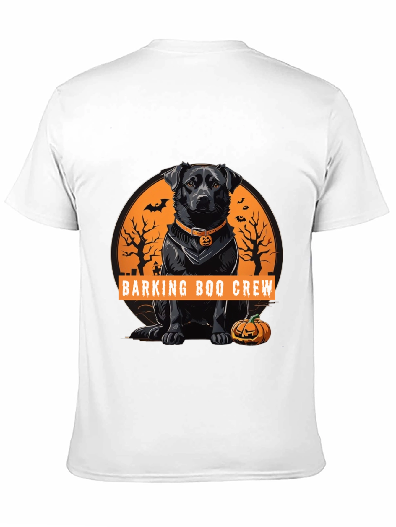 Barking Boo Crew Halloween Dog T-Shirt