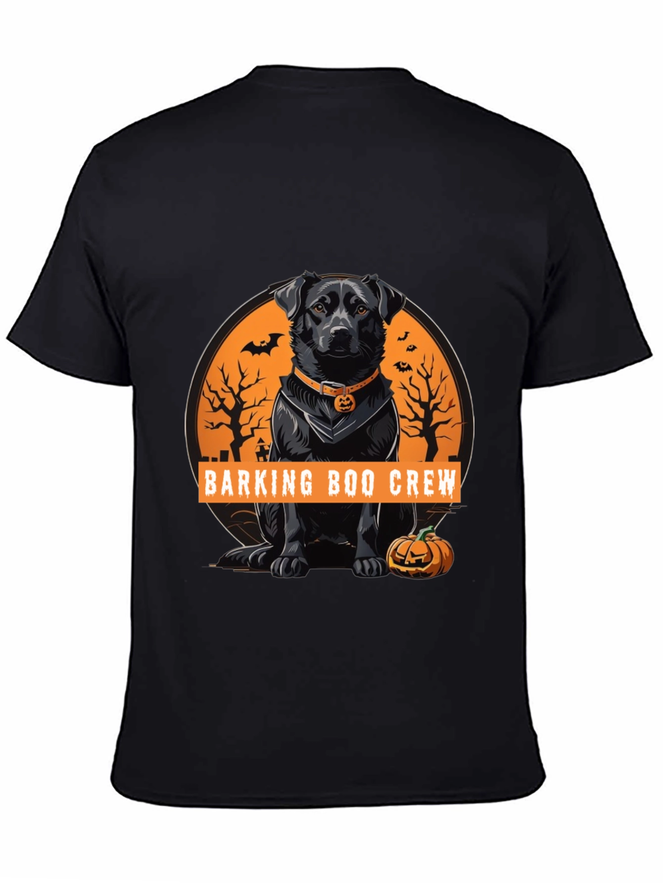Barking Boo Crew Halloween Dog T-Shirt