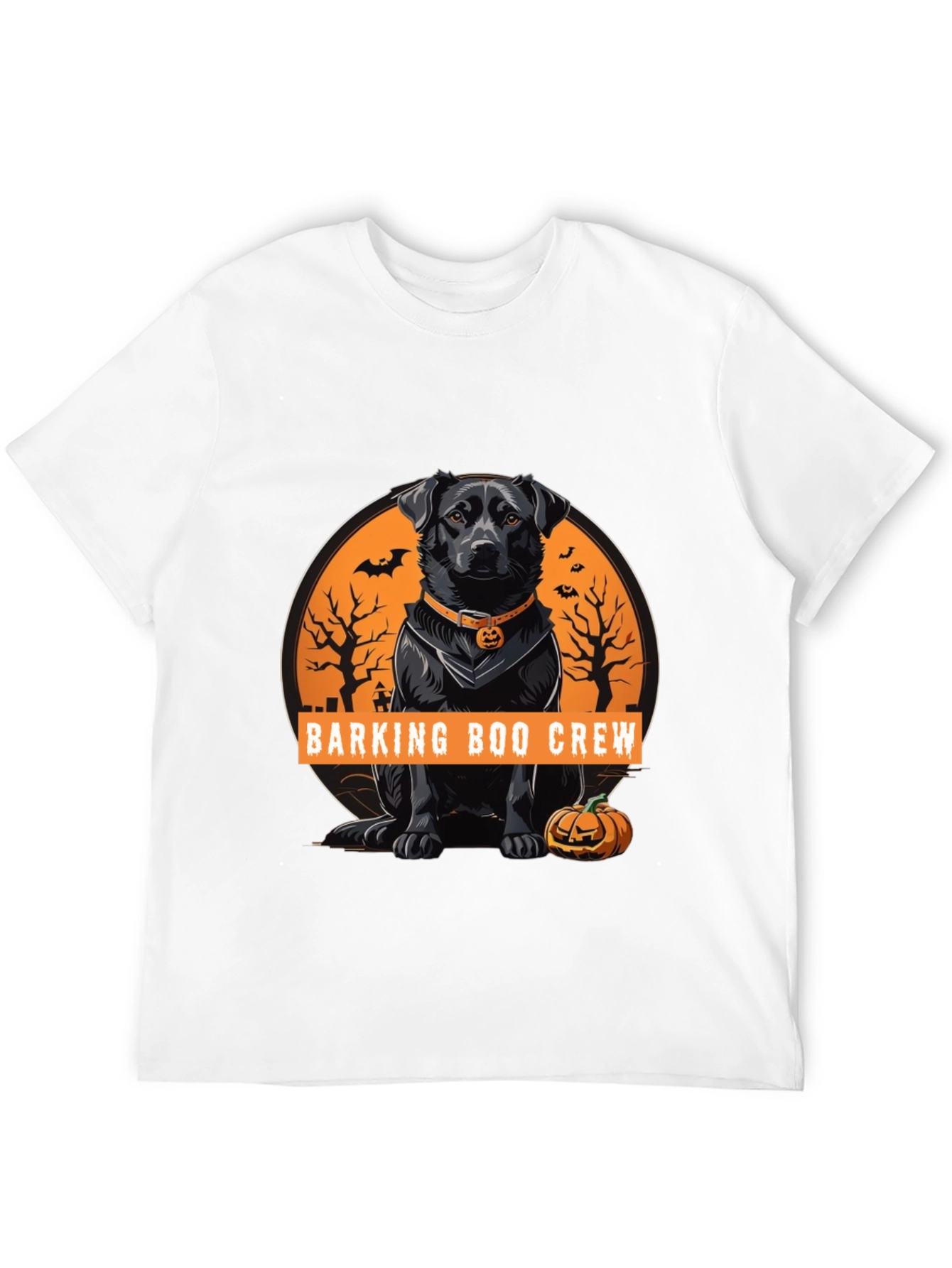 Barking Boo Crew Halloween Dog T-Shirt