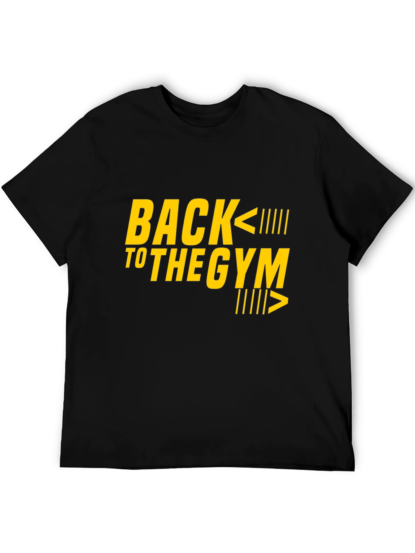 Back to the Gym Graphic Tee - Black
