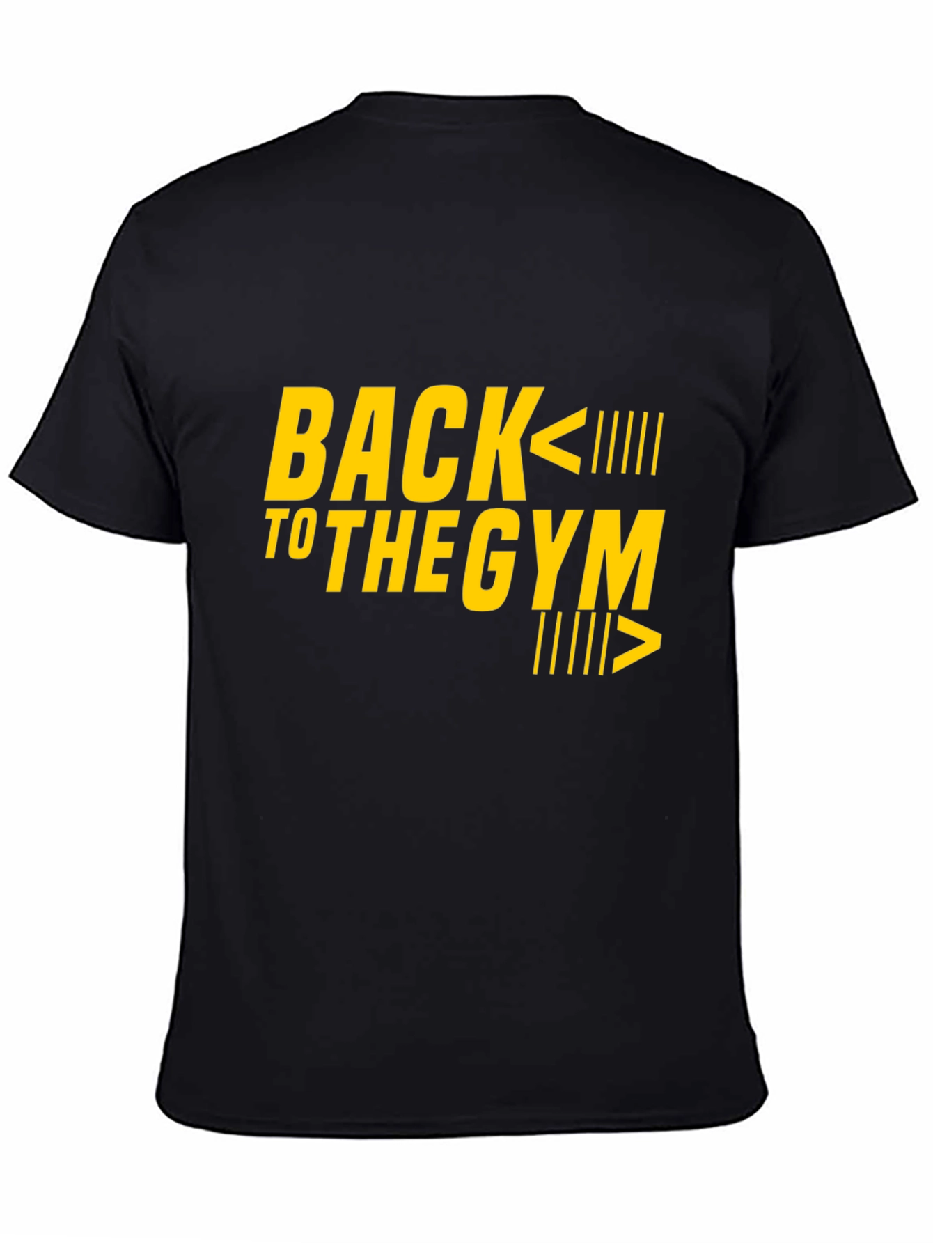 Back to the Gym Graphic Tee - Black