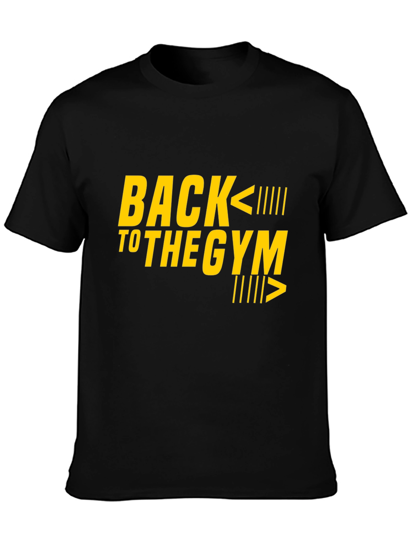 Back to the Gym Graphic Tee - Black