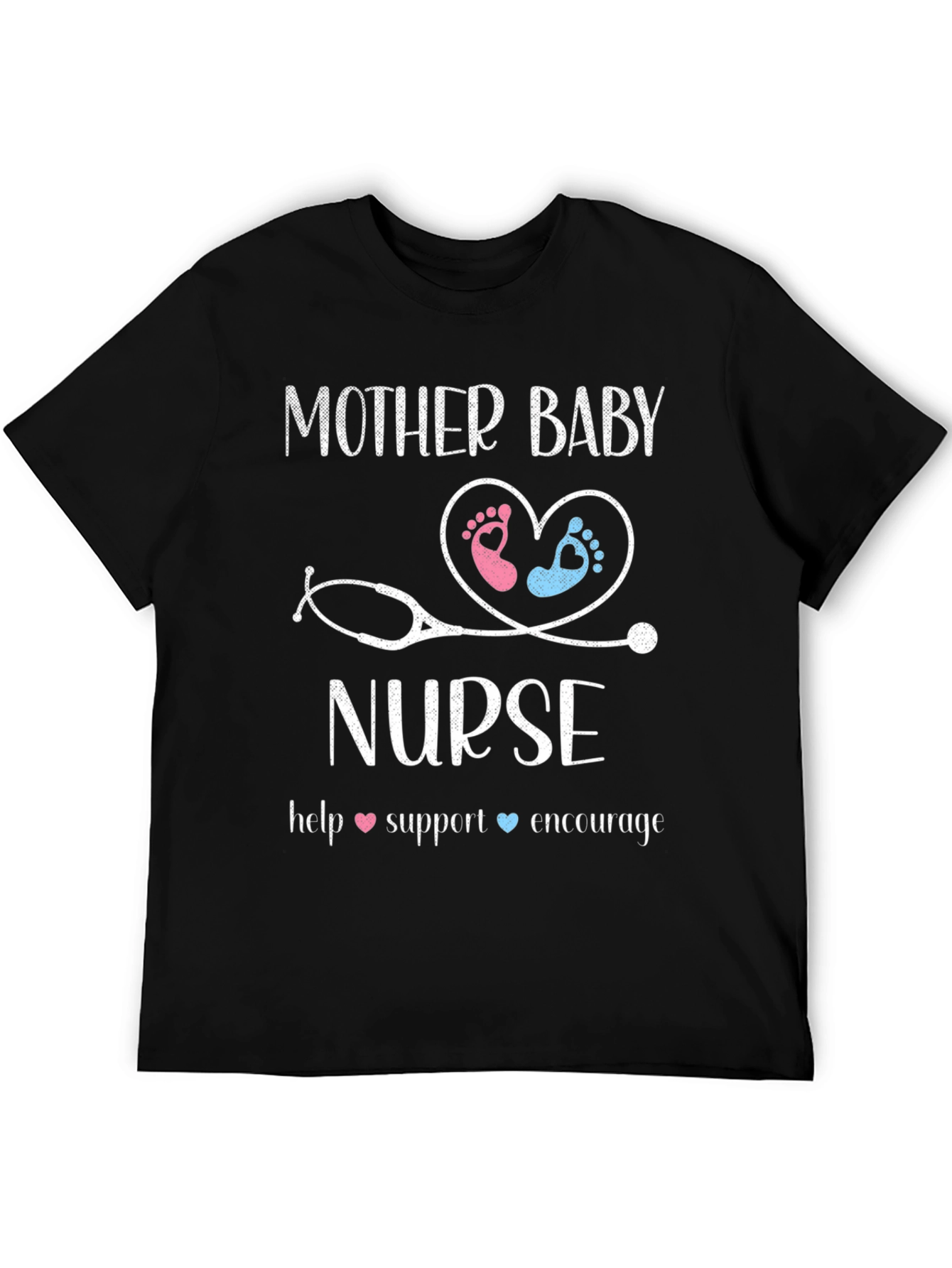 Mother Baby Nurse Graphic T-Shirt