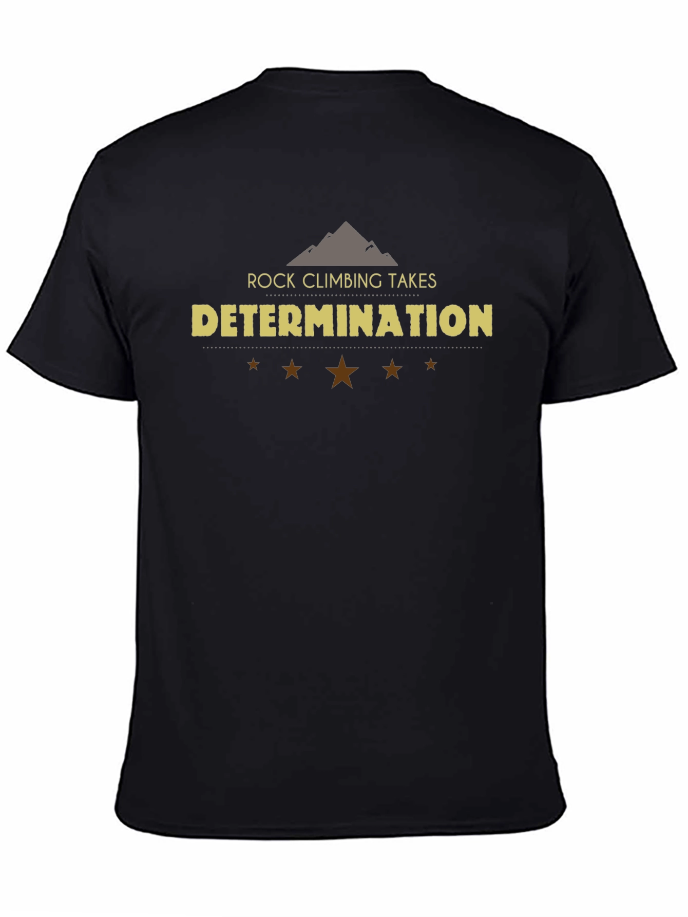 Rock Climbing Determination T-Shirt