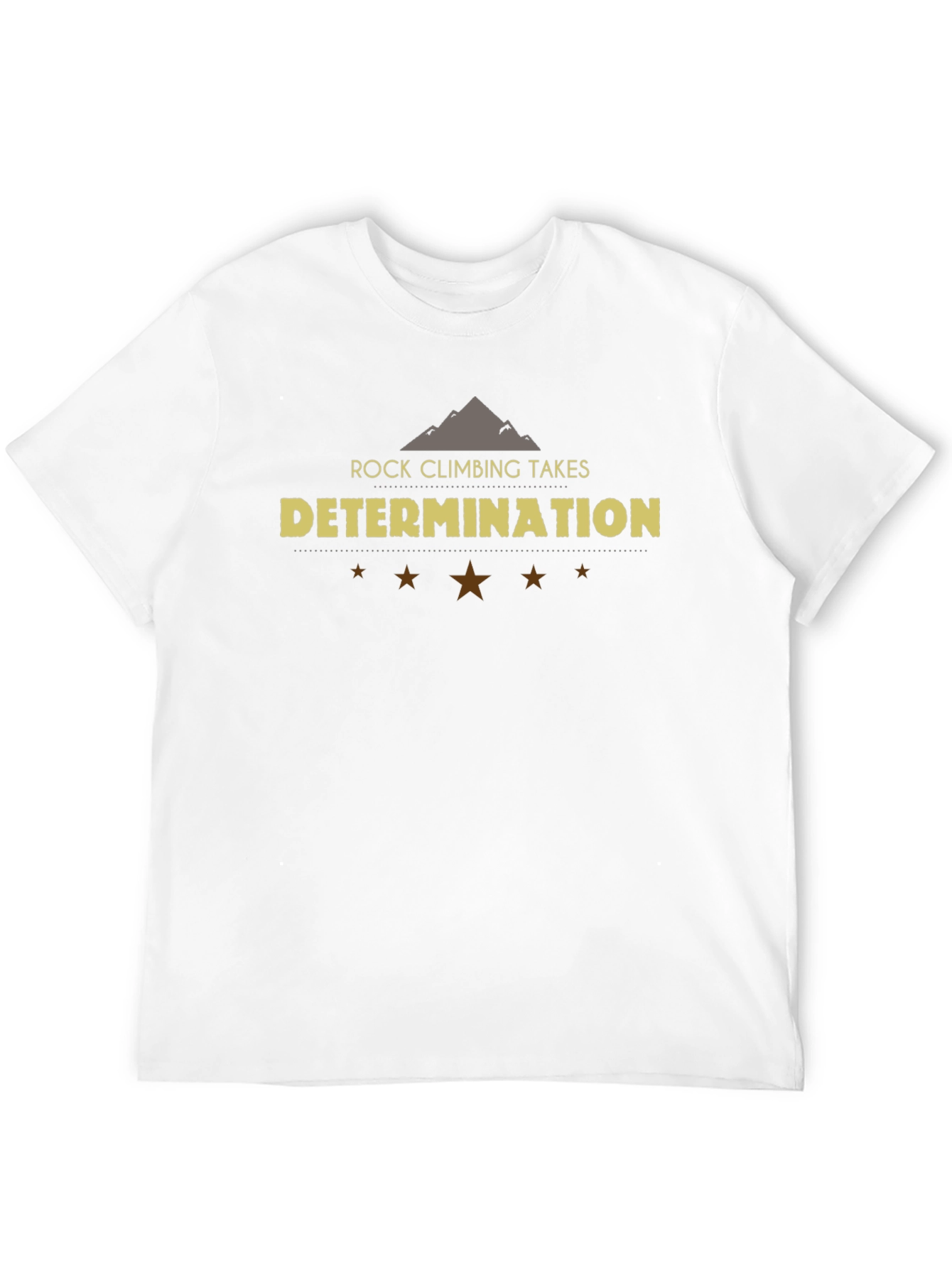 Rock Climbing Determination T-Shirt