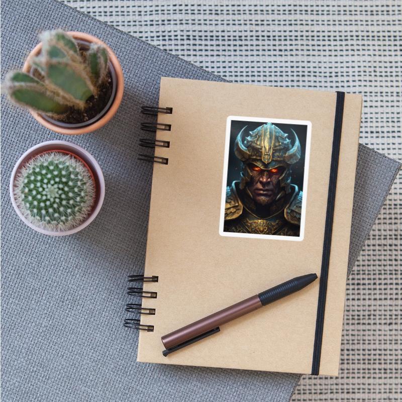 a close up of an orc wearing a helmet