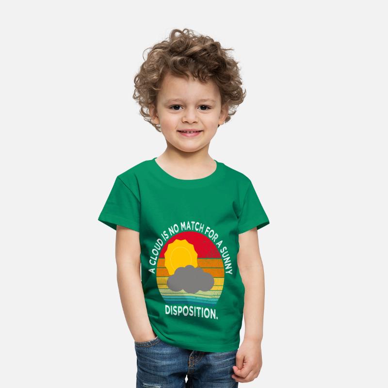 A cloud is no match for a sunny disposition.