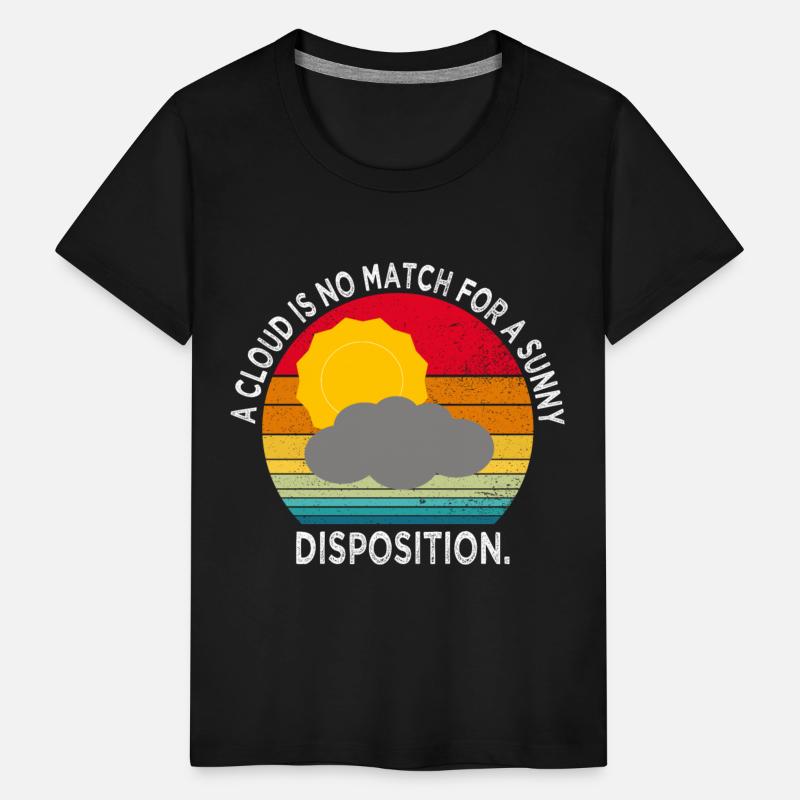 A cloud is no match for a sunny disposition.