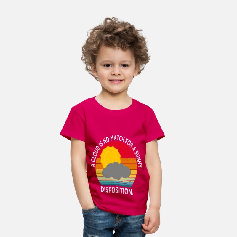 A cloud is no match for a sunny disposition.